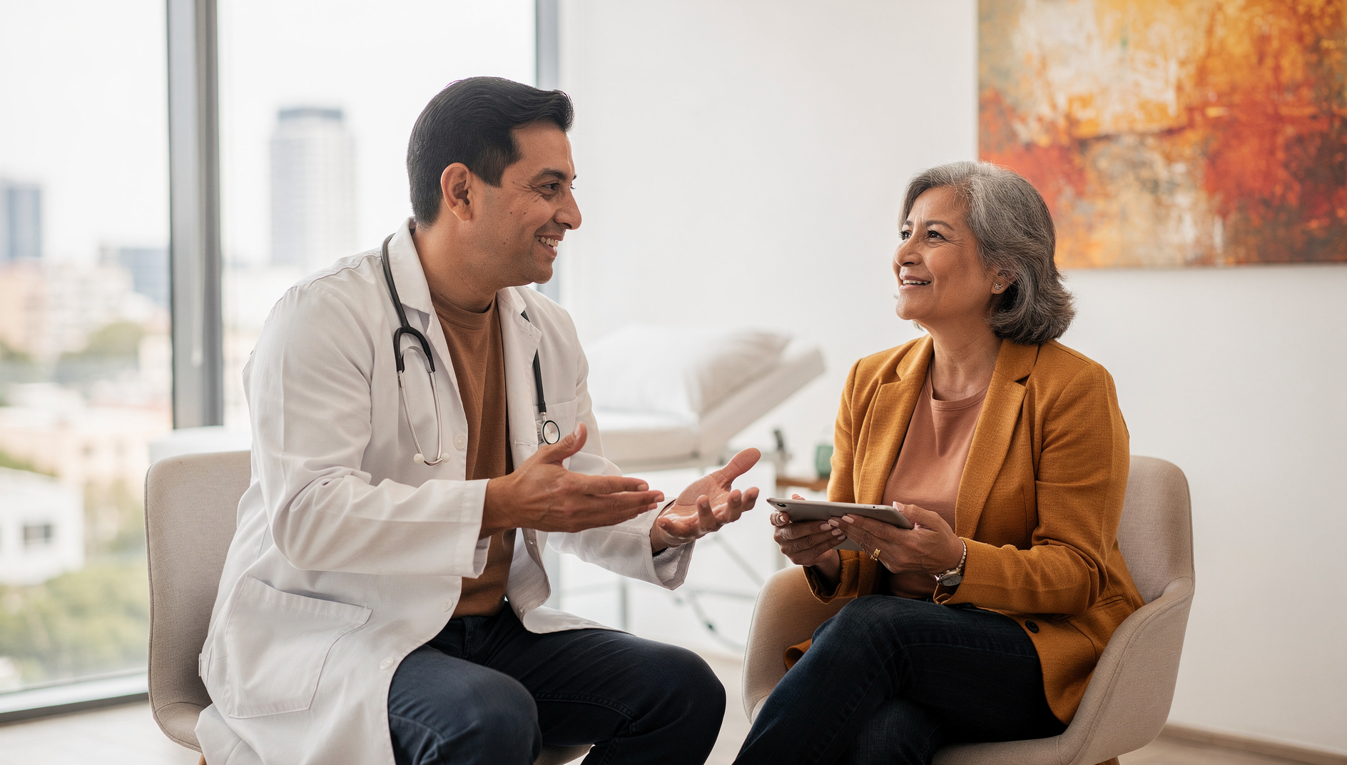Consulta en la clínica del dolor de Neurocenter